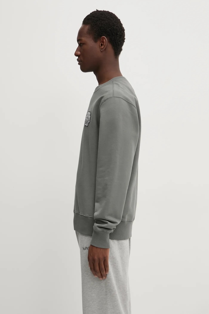 Oblečení Bavlněná mikina Filling Pieces Gowtu Gun 74533926002 šedá