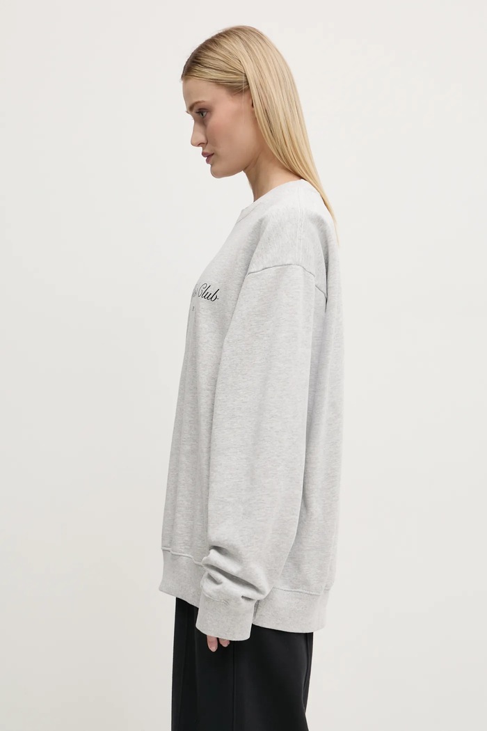 Sporty & Rich sweatshirt NY Health Club gray ST071506043GY03