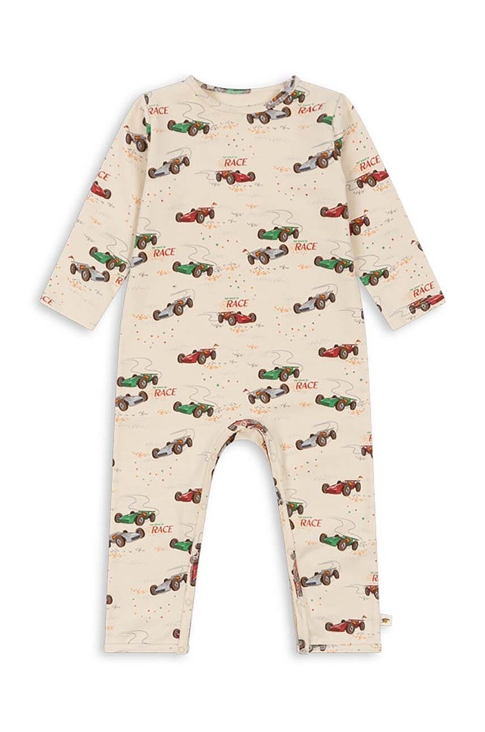 Konges Sløjd Rampe pentru copii BASIC ONESIE GOTS bej KS101416.B