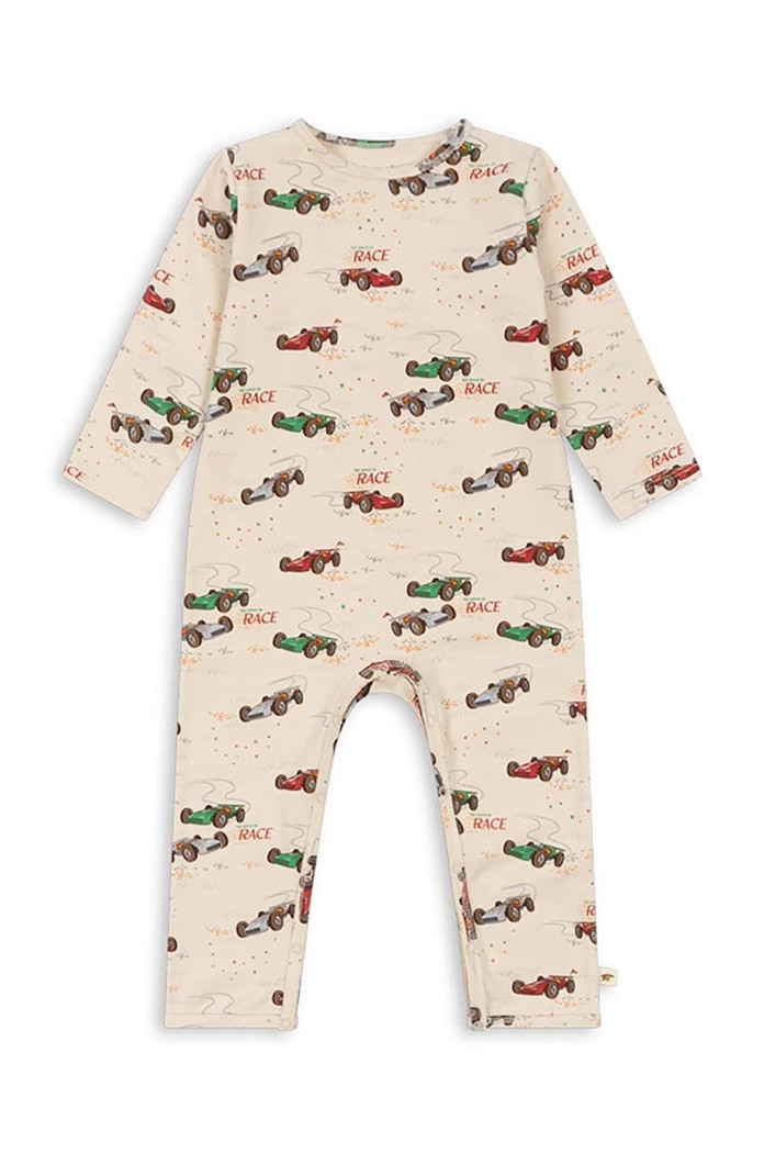 Konges Sløjd Rampe pentru copii BASIC ONESIE GOTS bej KS101416.B