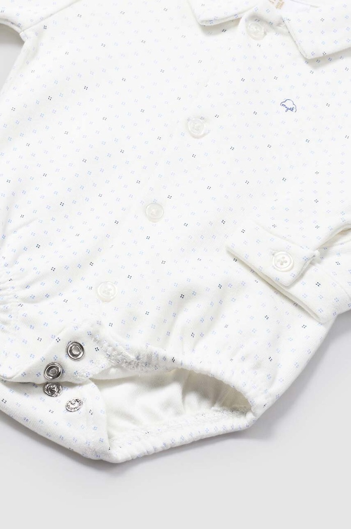 Mayoral Newborn Body bawełniane niemowlęce 2797.1J.Newborn.9BYH beżowy AW24