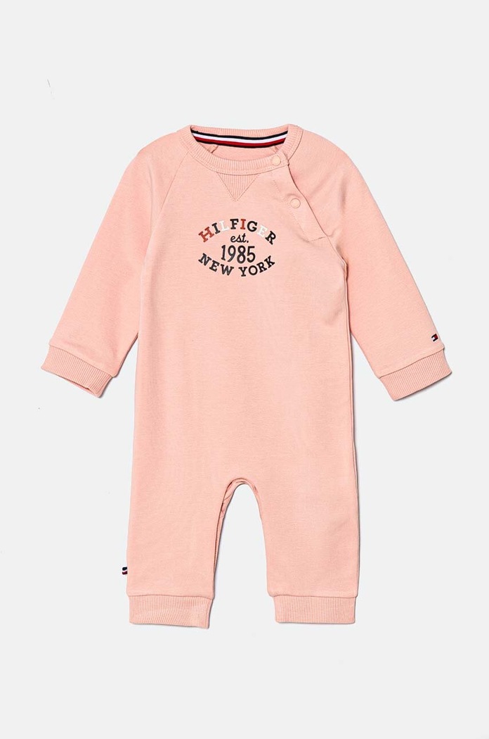 Tommy Hilfiger śpioszki niemowlęce Produkt niemowlęcy różowy KN0KN01860.G.9BYH