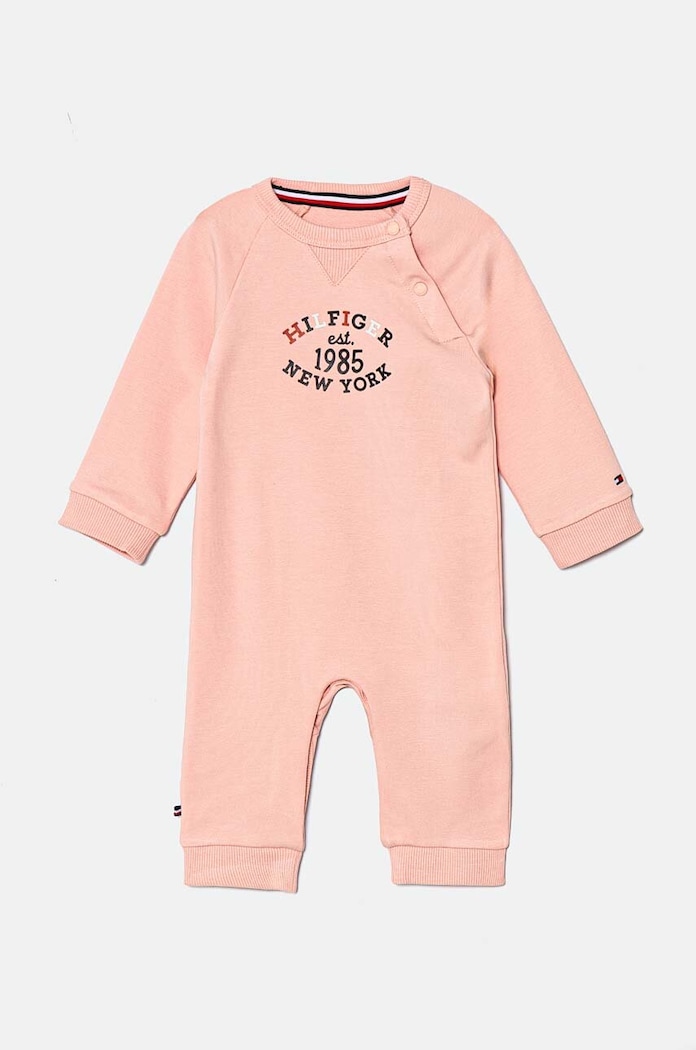 Tommy Hilfiger śpioszki niemowlęce Produkt niemowlęcy różowy KN0KN01860.G.9BYH
