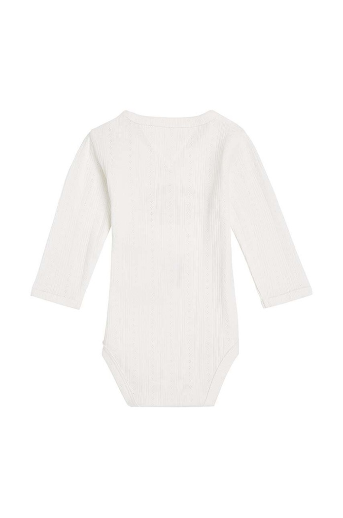 Tommy Hilfiger body din bumbac pentru bebelusi KN0KN01896.9BYH roz AW24