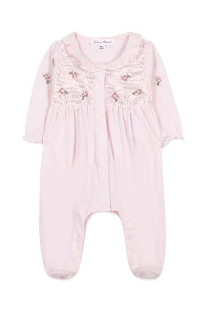 Tartine et Chocolat pajacyk niemowlęcy TZ54160 różowy AW24