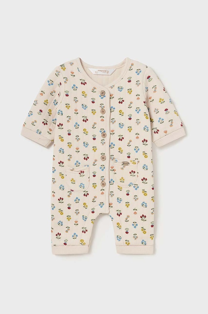 Mayoral Newborn rampers niemowlęcy Produkt niemowlęcy beżowy 2601.2Q.Newborn.9BYH