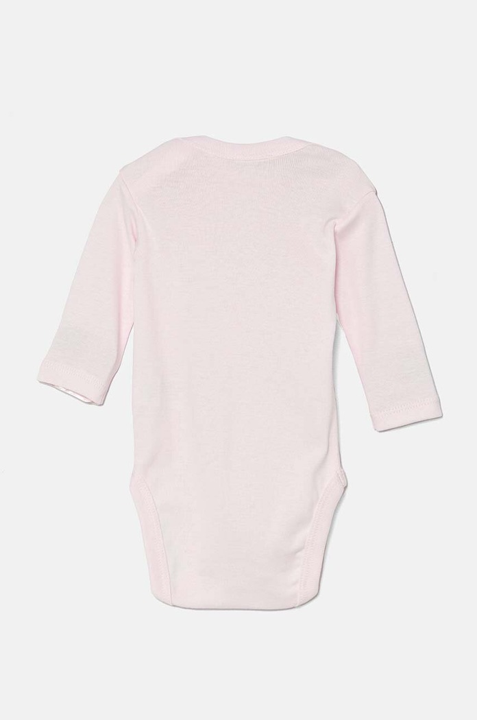 Bavlněné kojenecké body United Colors of Benetton 3-pack růžová 3GI70B089.G.W.Repropose