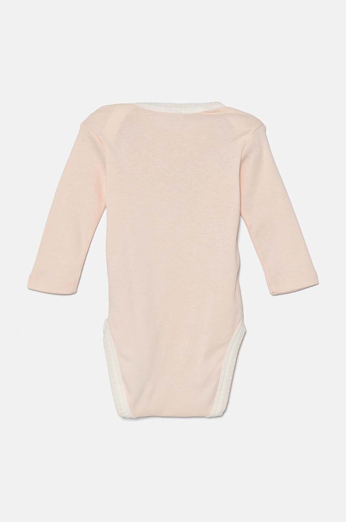 Pamučni bodi za bebe United Colors of Benetton 2-pack roza 3GI70B00R.G.W.Seasonal