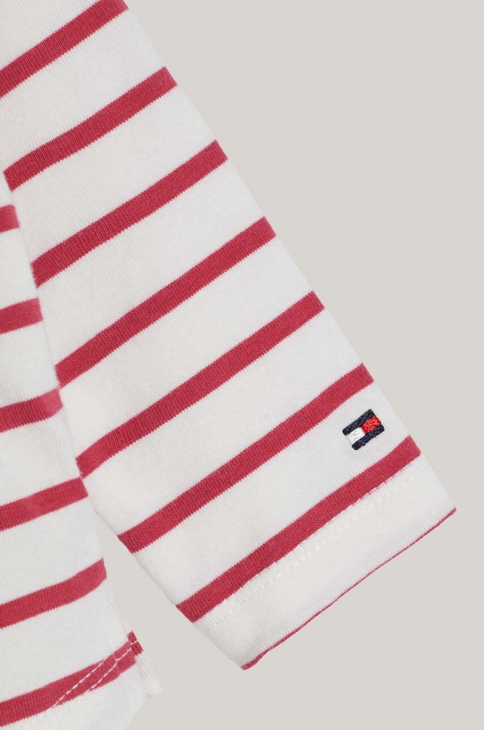 Dziewczynka Tommy Hilfiger komplet niemowlęcy KN0KN01938.G.9BYH różowy