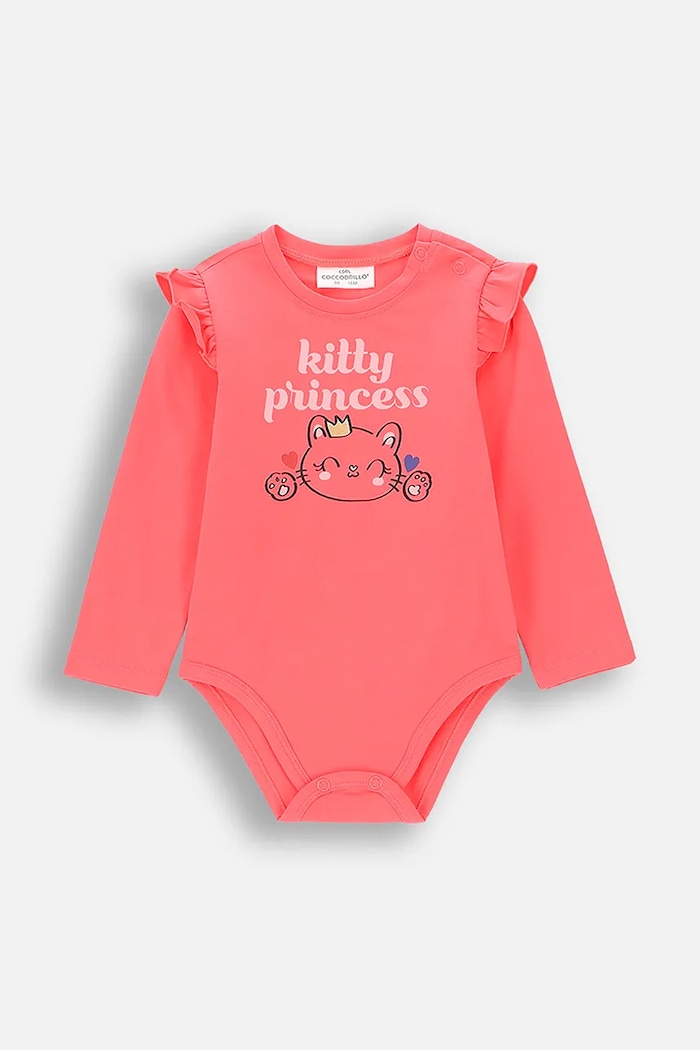 Bodi za bebe Coccodrillo Proizvod za bebe roza ZC4112101HGN