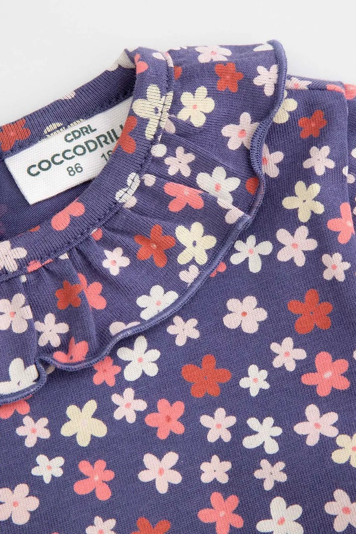 Fete Coccodrillo Body bebe ZC4112102HGN violet