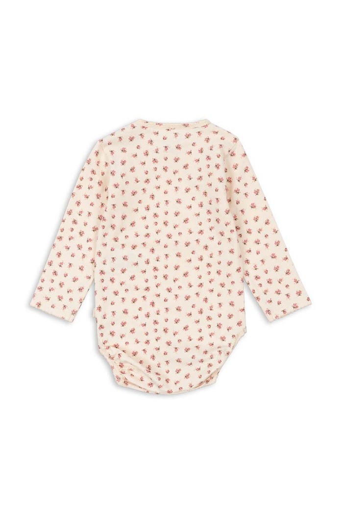 Konges Sløjd body niemowlęce BASIC LS BODY GOTS KS101413 beżowy AW24
