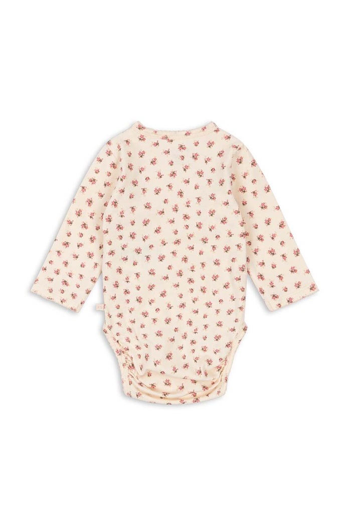 Konges Sløjd body bebe BASIC LS NEWBORN BODY GOTS KS101414 bej AW24