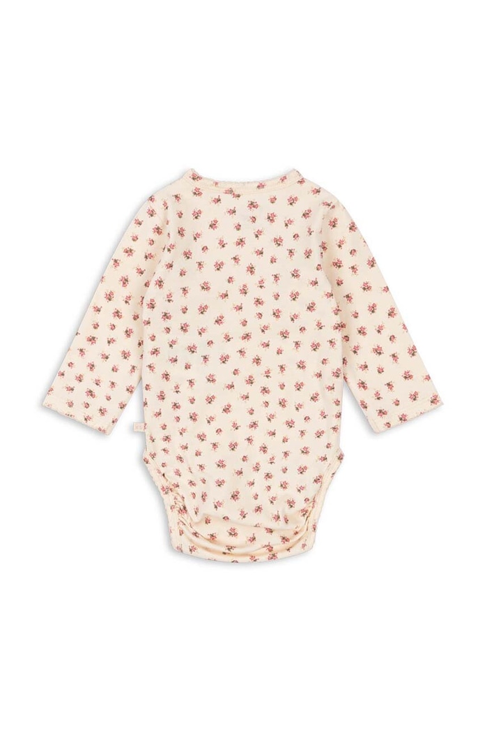 Konges Sløjd body bebe BASIC LS NEWBORN BODY GOTS KS101414 bej AW24