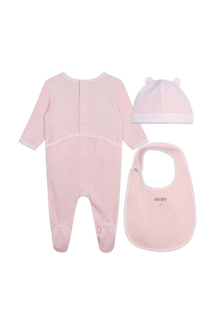 Overal pre bábätká Kenzo Kids K60454.54.81 ružová AW24