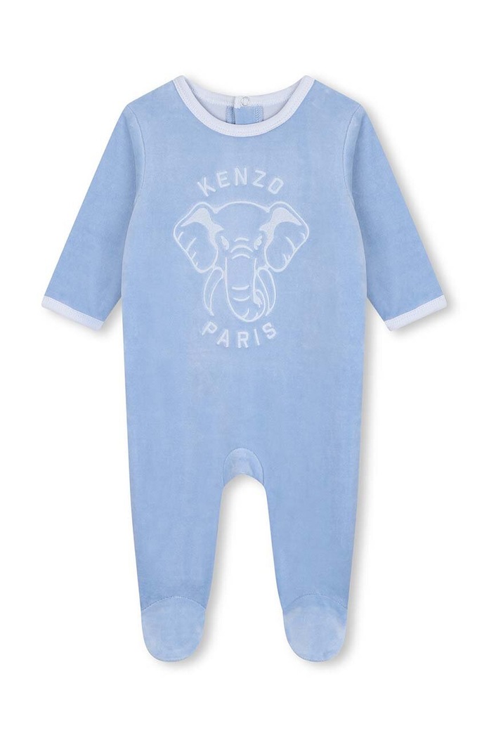 Chłopiec Kenzo Kids pajacyk niemowlęcy K60454.54.81 niebieski
