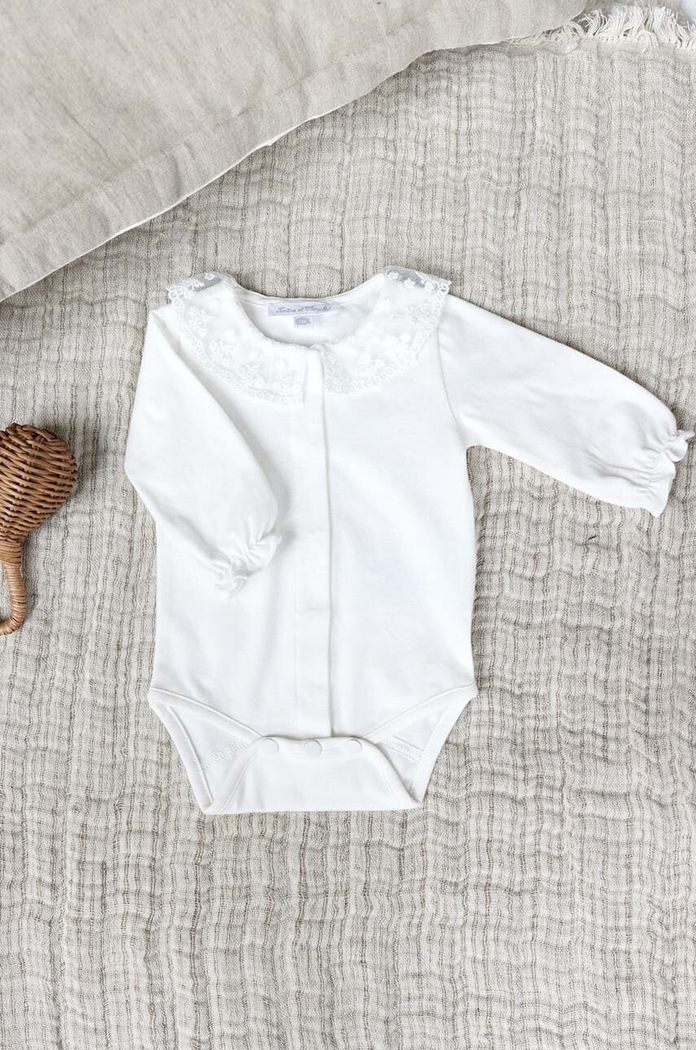 Kojenecké body Tartine et Chocolat bílá TZ11050