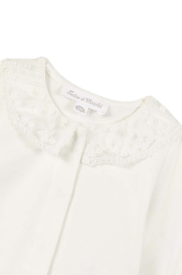 Kojenecké body Tartine et Chocolat bílá TZ11050