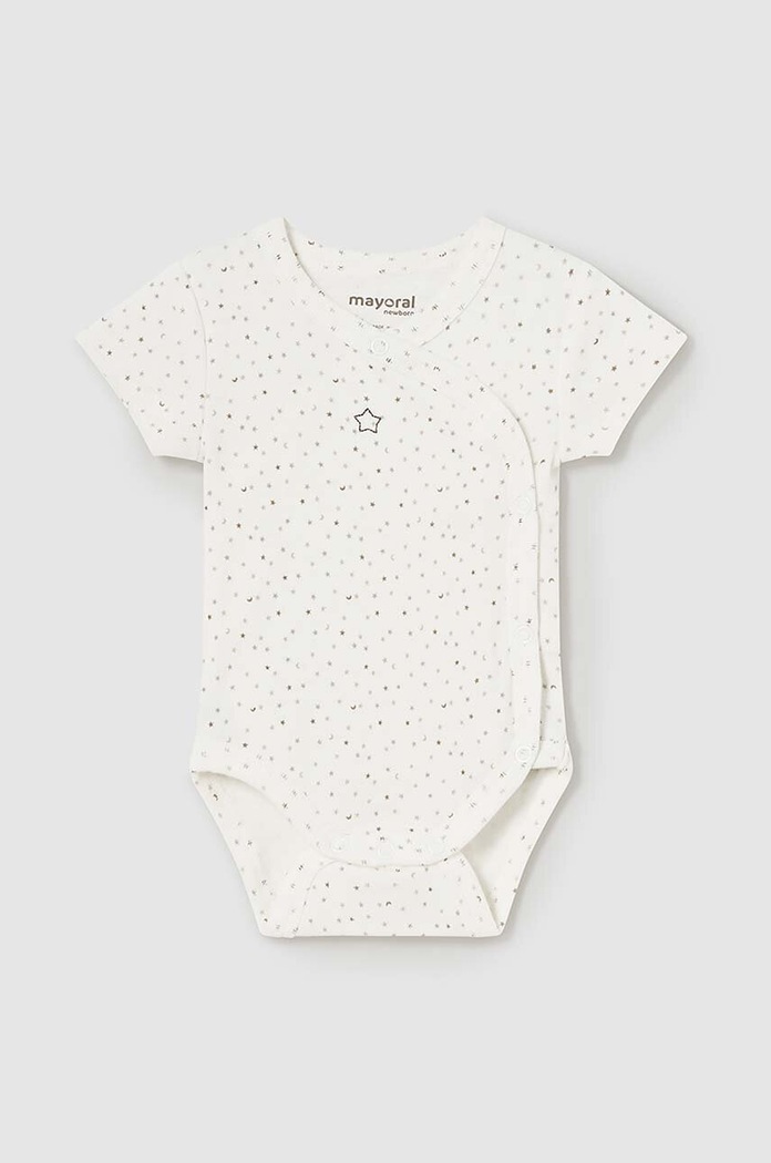 Mayoral Newborn body bawełniane niemowlęce Produkt niemowlęcy beżowy 2787.1A.Newborn.9BYH