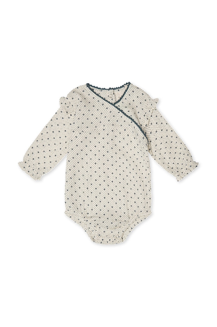 Pamučni bodi za bebe That's mine Isabella 1179101 bež AW24