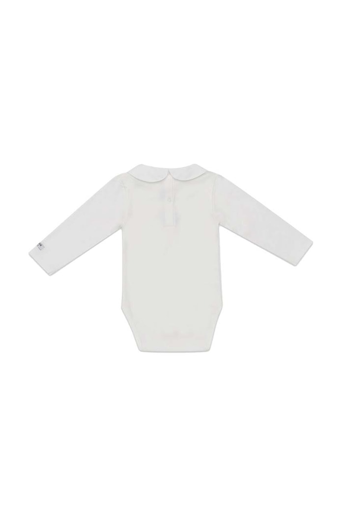 Βαμβακερά φορμάκια για μωρά Donsje Davo Bodysuit Bear 3030101. λευκό AW24