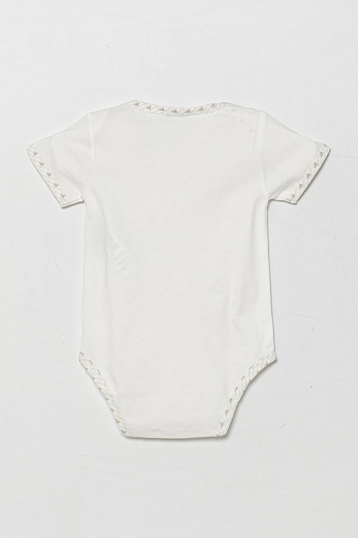 Bavlnené body pre bábätká Emporio Armani 2-pak EY000010.AF10913 béžová