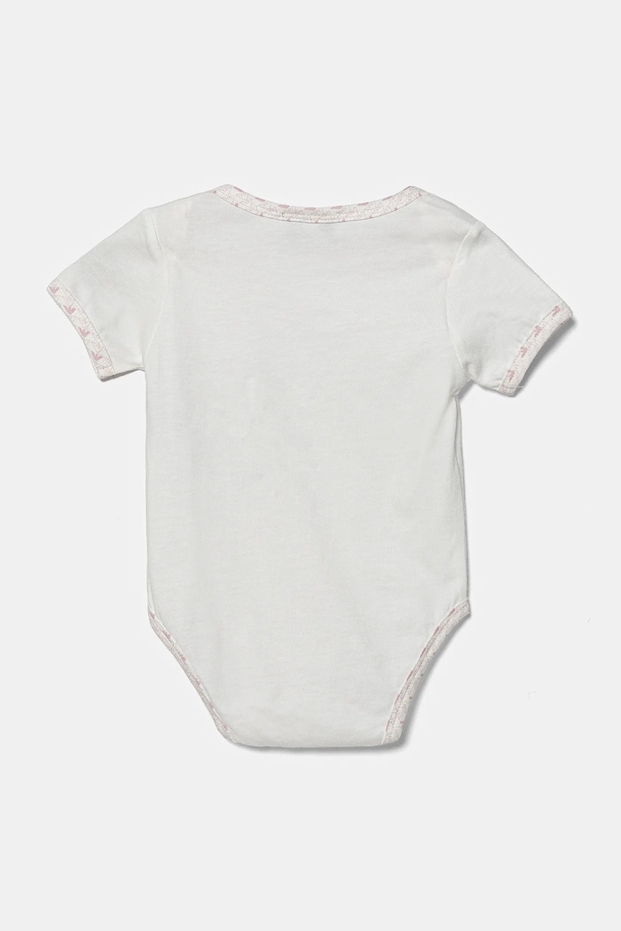 Băieți Emporio Armani body din bumbac pentru bebelusi 2-pack EY000010.AF10913 roz