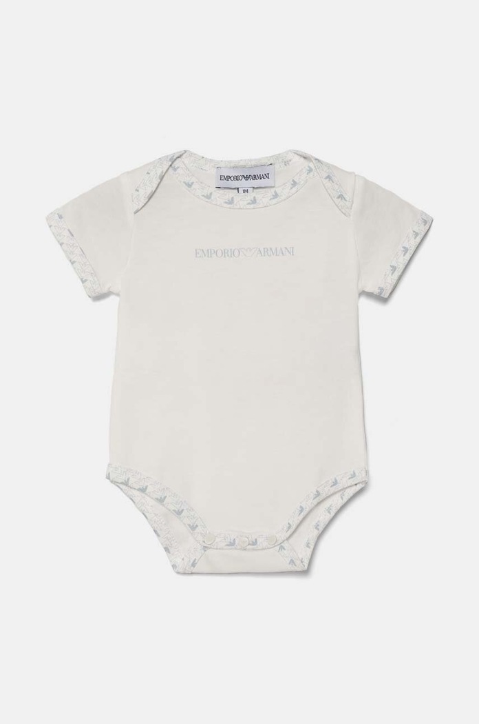 Emporio Armani pamut baba body 2 db EY000010.AF10913 kék SS25