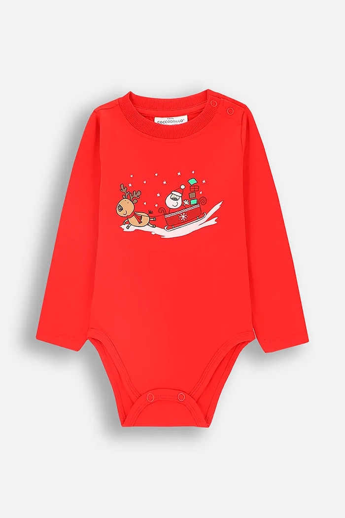 Coccodrillo body bebe Produs pentru bebe rosu ZC4112101MER