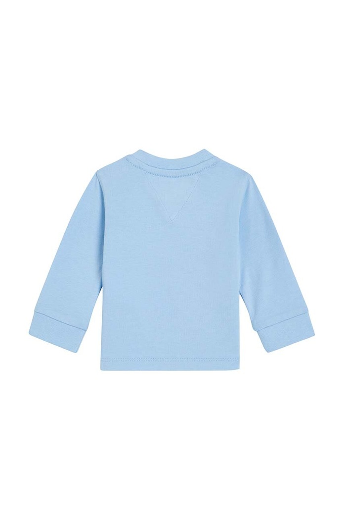 Tommy Hilfiger longsleeve niemowlęcy KN0KN01859.9BYH niebieski AW24