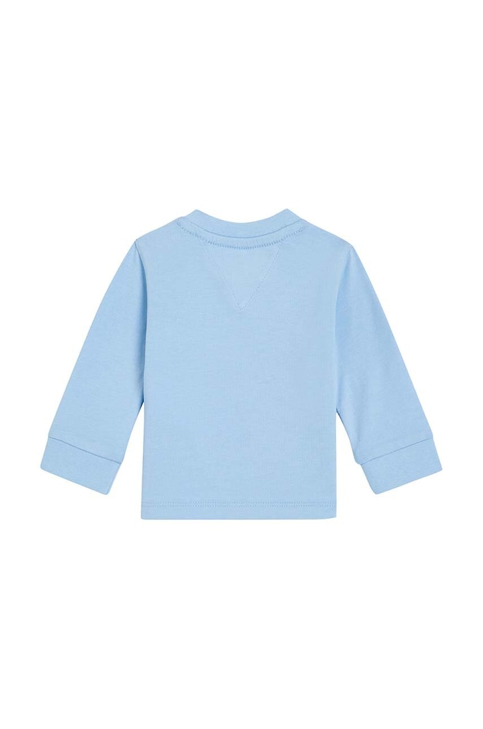 Tommy Hilfiger longsleeve niemowlęcy KN0KN01859.9BYH niebieski AW24