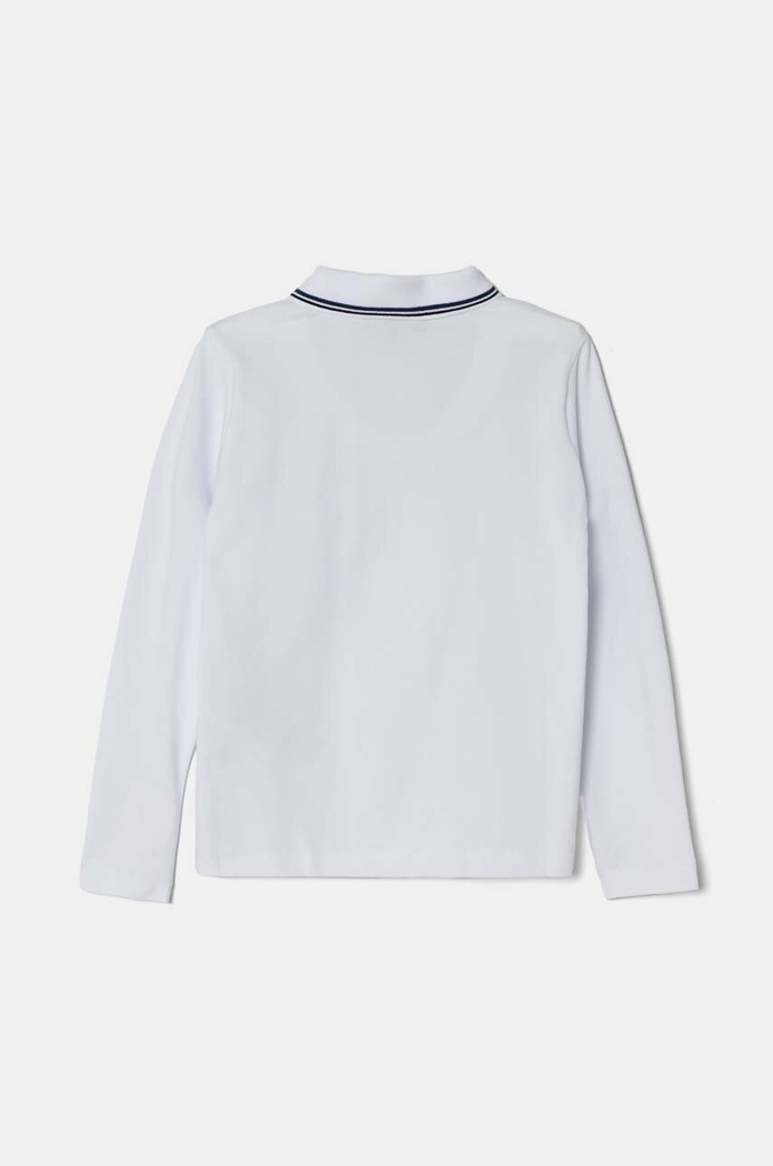 Emporio Armani longsleeve copii 8N4FB5.1JPTZ alb AW25