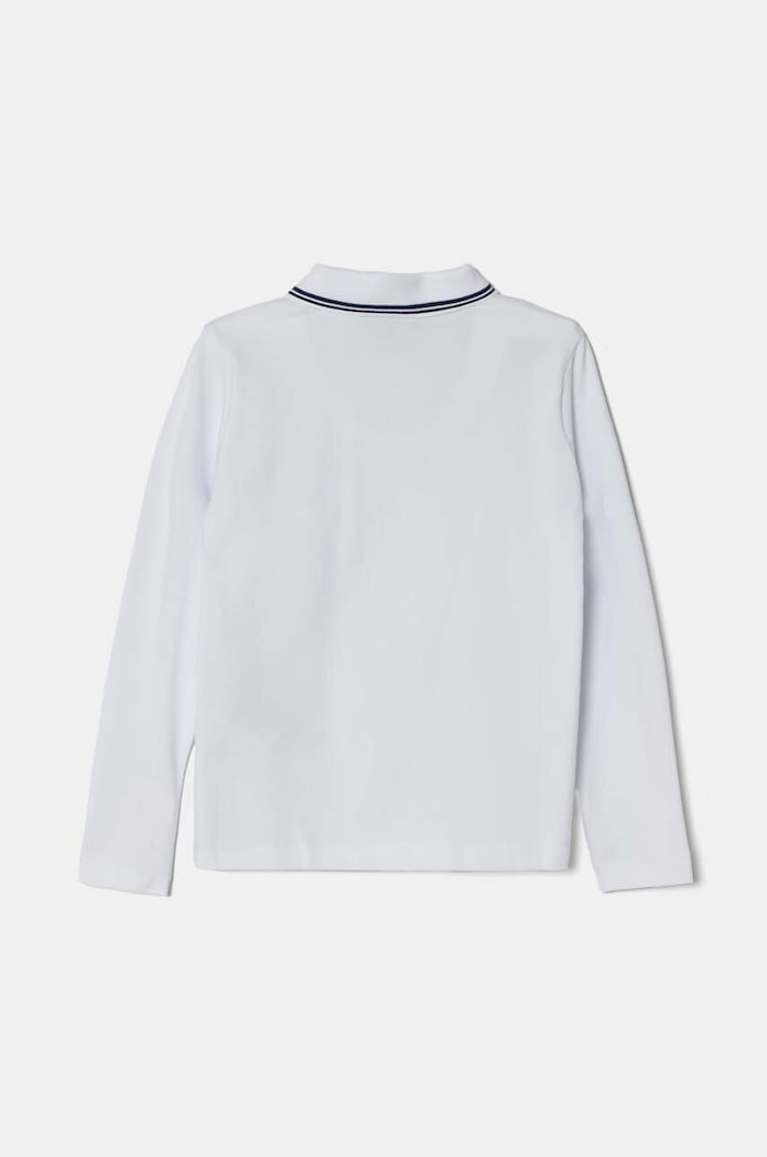 Emporio Armani longsleeve copii 8N4FB5.1JPTZ alb AW25