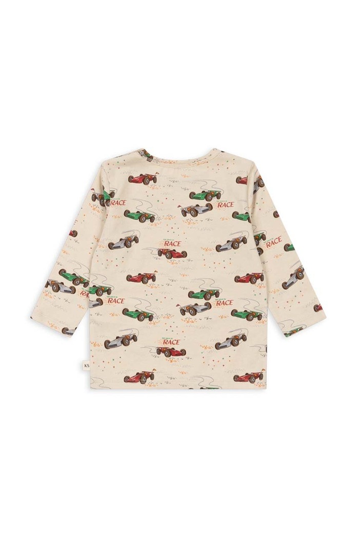 Konges Sløjd longsleeve niemowlęcy BASIC BLOUSE GOTS KS101412.B beżowy AW24