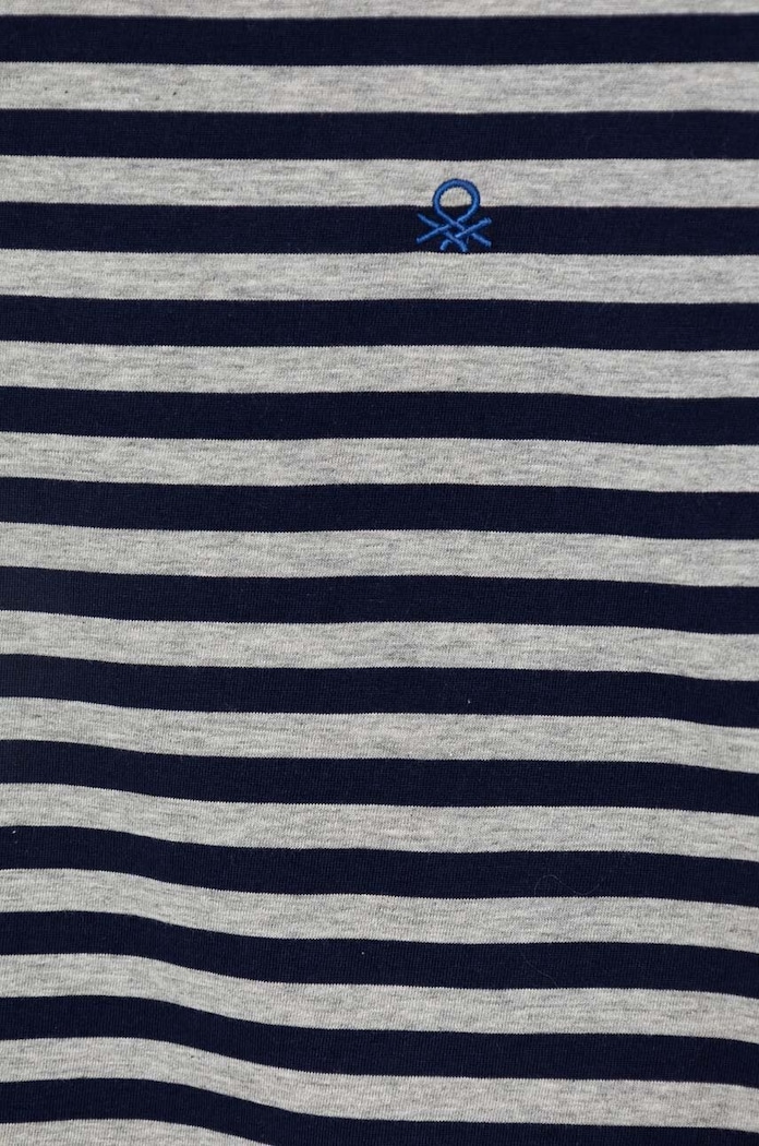 Chłopiec United Colors of Benetton longsleeve bawełniany dziecięcy 3GZ3C10JW.G.Seasonal granatowy