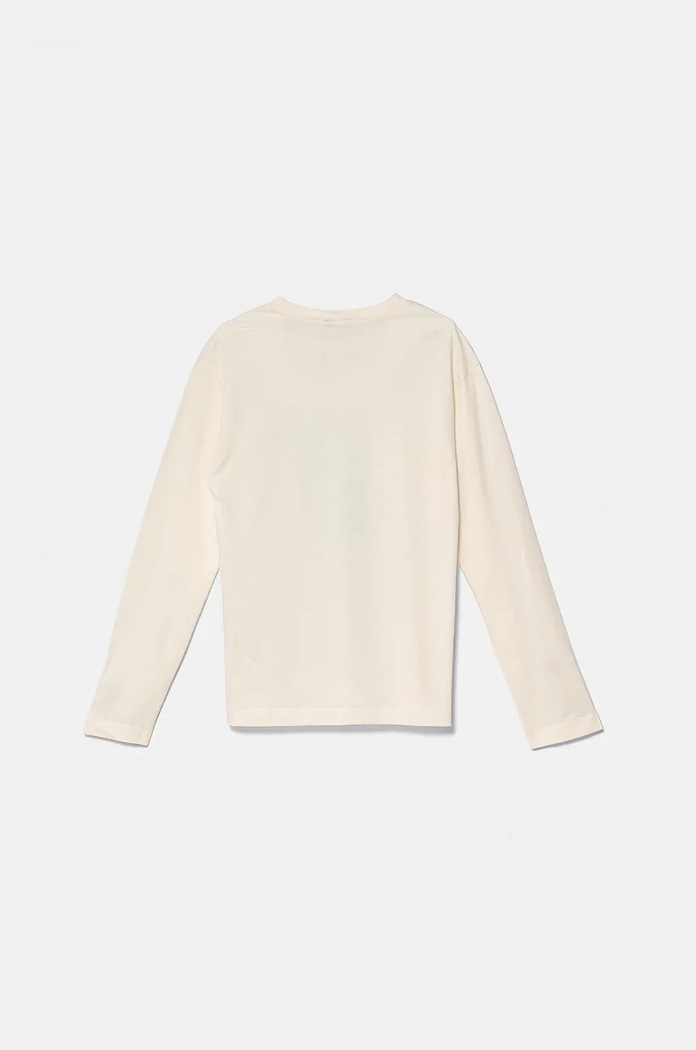Παιδικό βαμβακερό μακρυμάνικο United Colors of Benetton 3ATNC10KT.G.Seasonal μπεζ AW24