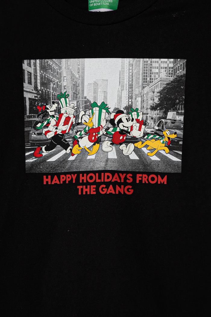 Chłopiec United Colors of Benetton longsleeve 3ATNC10LE.G.Seasonal czarny