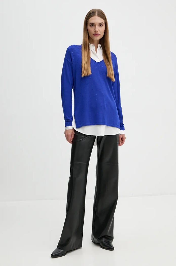 Joseph Ribkoff pulover 244923 bleumarin AW24