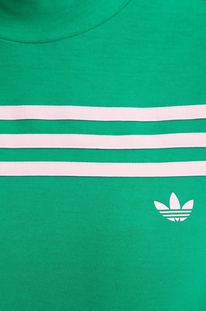 Majica dugih rukava adidas Originals Longsleeve 3S Tee JN8314 zelena