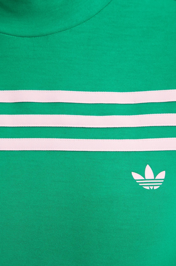 Majica dugih rukava adidas Originals Longsleeve 3S Tee JN8314 zelena