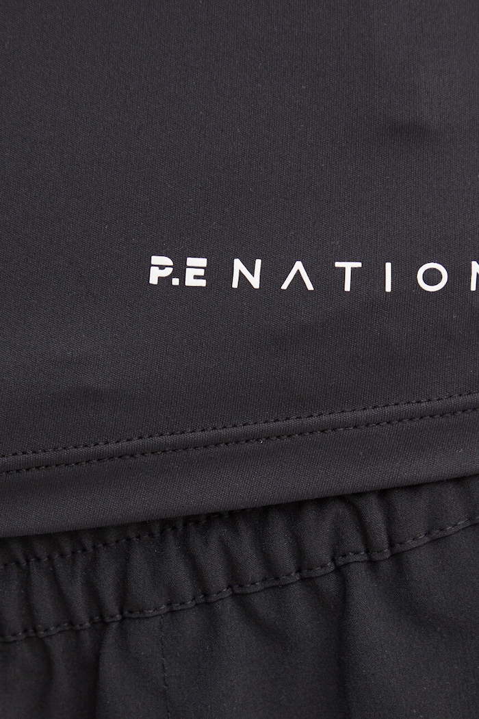 Tričko s dlouhým rukávem P.E Nation Foundation Asymmetric LS 243L254 černá
