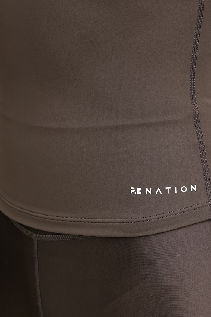 P.E Nation longsleeve damski Foundation 243L265 brązowy