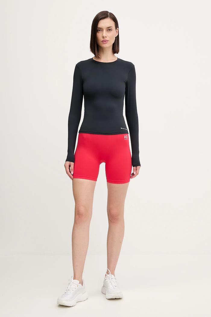 P.E Nation longsleeve pentru femei Foundation 243L265 negru SS26