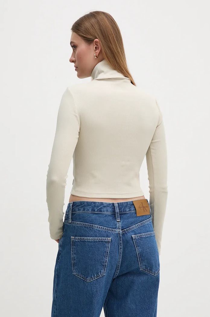 Oblečení Tričko Calvin Klein Jeans J20J224196 zelená