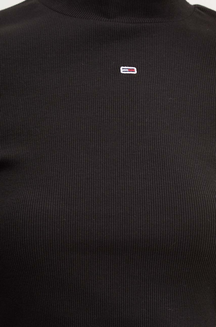 Majica dugih rukava Tommy Jeans DW0DW19830 crna