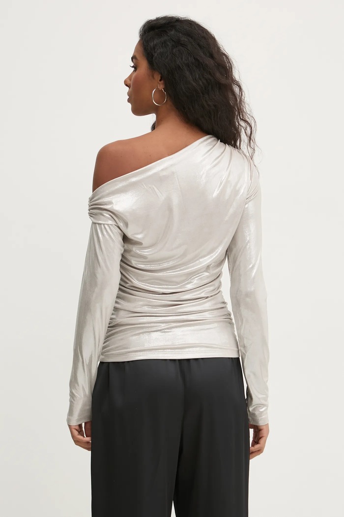 Oblečení Halenka Abercrombie & Fitch KI139.4772.101 béžová