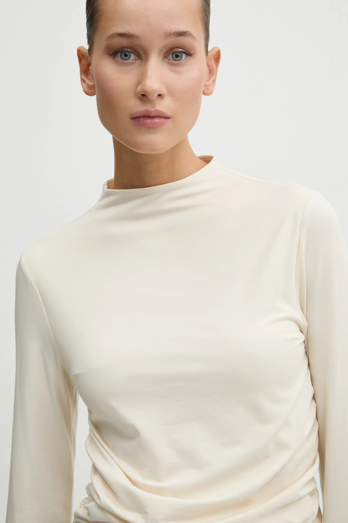 Abercrombie & Fitch longsleeve bej KI139.4795.180