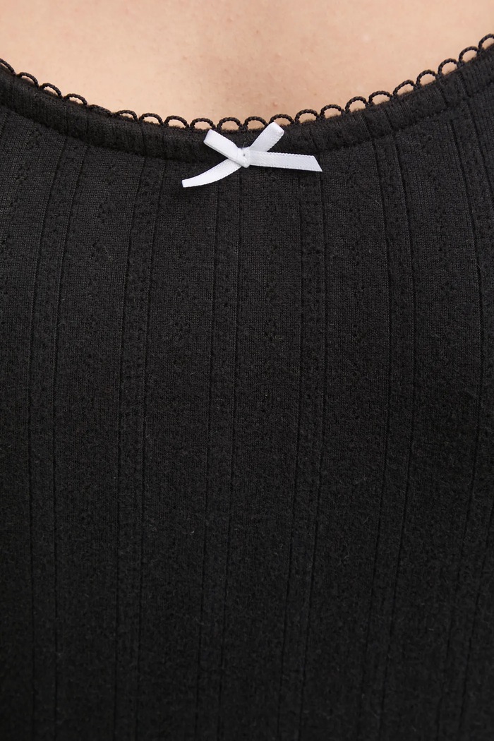 Abercrombie & Fitch longsleeve piżamowy KI146.4045.900 czarny