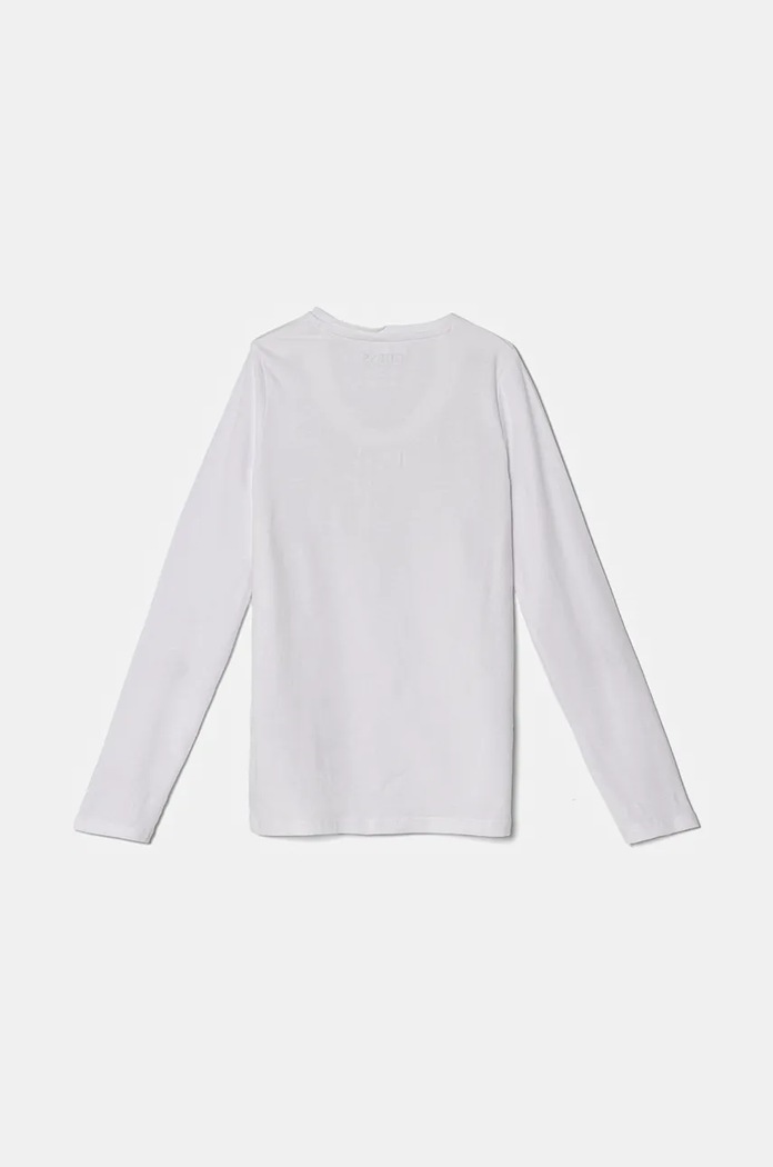 Guess maglietta a maniche lunghe per bambini J2YI50.K6YW1.9BYH bianco AW24