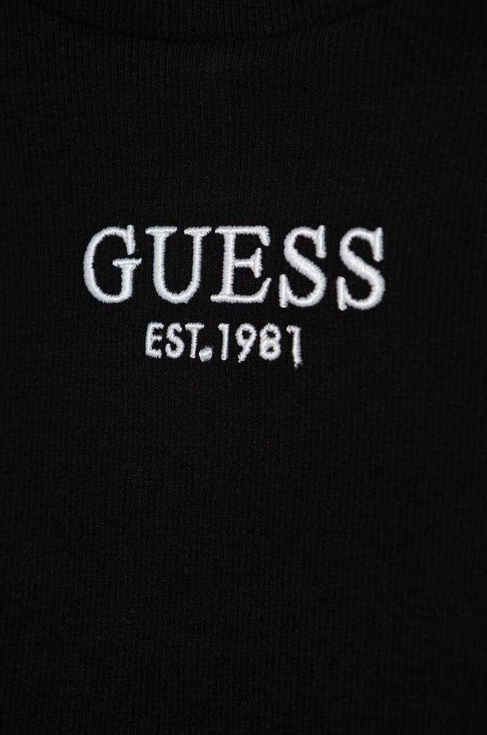 DÍVKA Dětské tričko s dlouhým rukávem Guess J4YI49.KBZP4.9BYH černá
